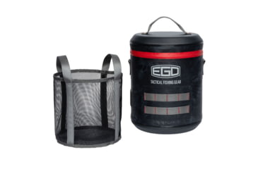 Image of EGO Kryptek Soft Sided Bait Cooler/Bucket w/ Marine Metal Aerator, Typhon, Typhon, 75081