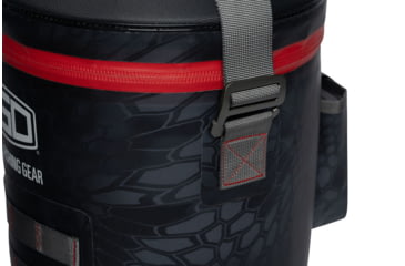 Image of EGO Kryptek Soft Sided Bait Cooler/Bucket w/ Marine Metal Aerator, Typhon, Typhon, 75081