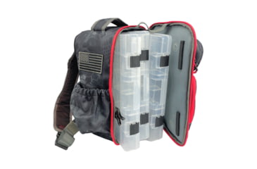 Image of EGO Kryptek Tackle Box Sling Pack w/ 3 3700 Tackle Trays, Typhon, Typhon, 75076