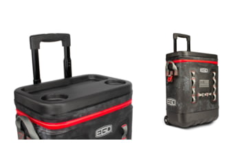 Image of EGO Kryptek TPU Tactical 30L Cooler w/ Telescoping Handle and Wheels, Typhon, 75050