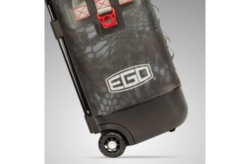 Image of EGO Kryptek TPU Tactical 30L Cooler w/ Telescoping Handle and Wheels, Typhon, 75050