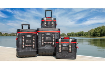 Image of EGO Kryptek TPU Tactical 30L Cooler w/ Telescoping Handle and Wheels, Typhon, 75050