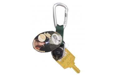 Image of EK Ekcessories Keybiner with LED Light-Dark Green
