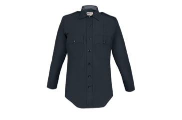 Image of Elbeco LAPD Long Sleeve Heavyweight 100% Wool Shirt - Mens, 17 in, 35 in, Midnight Navy, Z4777-17-35