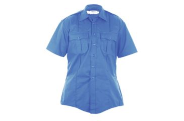 Image of Elbeco Mens, French Blue Tek3 Short Sleeve Shirt, Document Pocket - G968NP-L