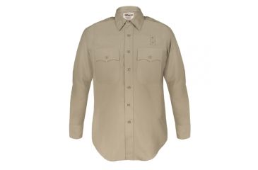 Image of Mens, Tan, California Highway Patrol Long Sleeve Shirt