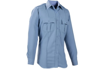 Image of Elbeco Womens Dutymaxx Ls Shirt, Medium Blue - 9586LCD-52