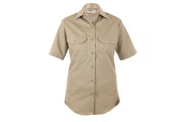 Image of Womens, Silver Tan, LA County Sheriff West Coast Short Sleeve Shirt, Class B