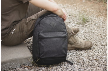 Image of Elite Survival Systems Echo EDC Backpack w/Armor Panel, Heather Gray, 7721-H-A