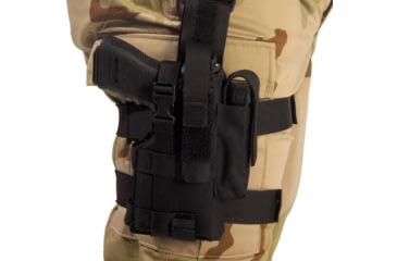 Image of Elite Survival Systems Tactical Holster, Left Hand, Black, 7678-B-LH