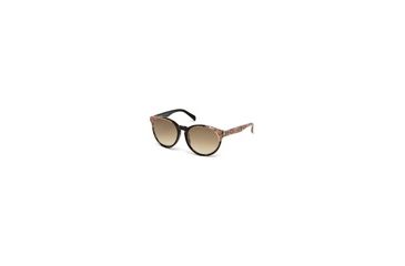 Image of Emilio Pucci EP0028 Sunglasses - Havana Frame Color, Gradient Brown Lens Color