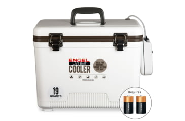 Image of Engel Coolers Original 19 Quart Live Bait Drybox/Cooler Refurbished, RF-ENGLBC19-N-OHV