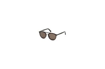 Image of Ermenegildo Zegna EZ0022 Sunglasses - Dark Havana Frame Color