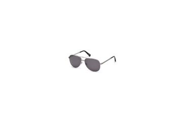 Image of Ermenegildo Zegna EZ0027 Sunglasses - Shiny Dark Ruthenium Frame Color