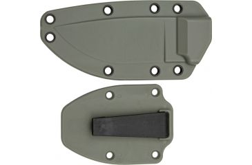 Image of Esee Model 3 Sheath Green w/ Boot Clip ES40FGC