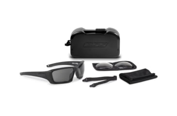 Image of ESS Rollbar NARO Blk Subdued Logo Safety Glasses, Black, Unisex, EE9039-02