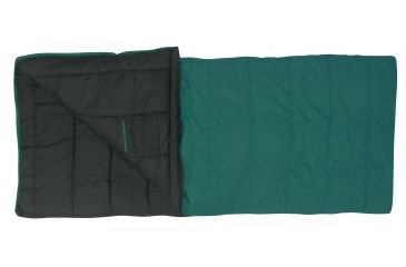 Image of Eureka Laramie 20 Sleeping Bag Synthetic-Green-Long-Right