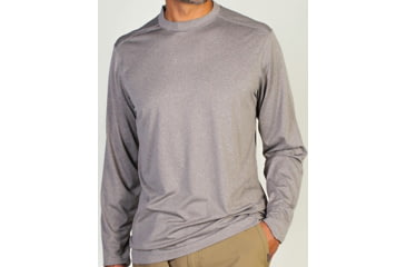 Image of ExOfficio Bugsaway Chasr Crew  Long Sleeve Tee - Mens-Wet Sand-Small