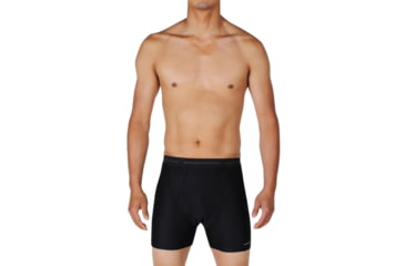 Image of ExOfficio Give-N-Go Boxer Brief - Men's-Black Clearance-Small