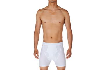 Image of ExOfficio Give-N-Go Boxer Brief - Men's-White 2014-Small