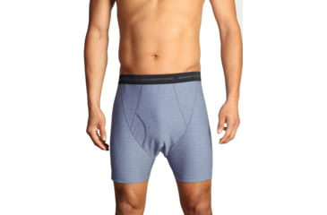 Image of ExOfficio Give-N-Go Boxer Brief - Mens-Midnight Heather-Small
