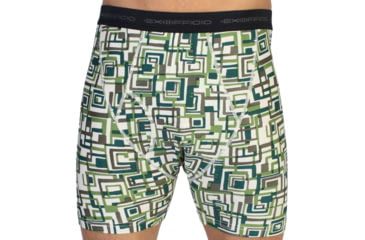 Image of ExOfficio Give-N-Go Boxers - Men's-Highlands/Circuit Geo-Medium