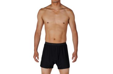Image of ExOfficio Give-N-Go Boxers - Mens-Black-X-Large