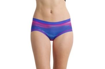 Image of ExOfficio Give-N-Go Sport Mesh Printed Hipkini Womens, Regal/Watercolor, M, 22453114-7303-M