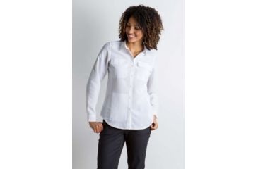 Image of ExOfficio Rotova Long Sleeve Shirt Women's, White, S 20013156-1000_S