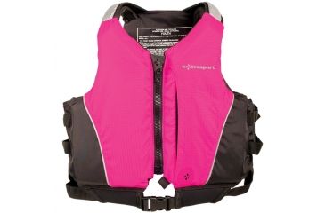Image of Extrasport Inlet Jr. Life Vest, for Adult, Ripstop Nylon, Pink, Black 0310000186