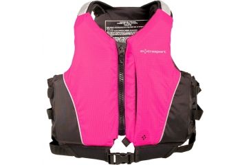 Image of Extrasport Inlet Jr. Life Vest, for Adult, Ripstop Nylon, Red, Black 0310000185