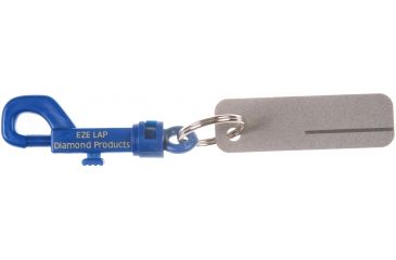 Image of Eze-Lap .75x2.5in Diamond Stone w/ Groove for Fishhooks and Clip H