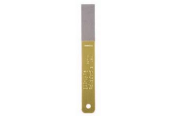 Image of Eze-Lap Fine,Coarse,Double Sided Diamond Stone,Gold Anodized Aluminum Handle LD2