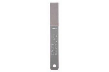 Image of Eze-Lap Super Fine,Medium,Double Sided Diamond Stone,Silver Anodized Aluminum Handle LD1