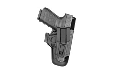Image of FAB Defense Scorpus Covert Polymer IWB Holster, Ruger SR40/G17/G19/G22/G23/G31/G32/G26/G27/G33/G45/CZ P-10 C/H&amp;K VP9, Left Hand, Matte, Black, SC-CG9LHB