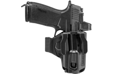 Image of FAB Defense Scorpus Covert Polymer IWB Holster, SIG Sauer P365/P365X/P365-XL/P365-XMACRO/P365-XMACRO COMP/P365-AXG/P365-FUSE, Right Hand, Black, SC-C365B