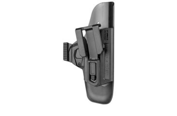 Image of FAB Defense Scorpus Covert Polymer IWB Holster, Ruger SR40/G17/G19/G22/G23/G31/G32/G26/G27/G33/G45/CZ P-10 C/H&amp;K VP9, Left Hand, Matte, Black, SC-CG9LHB