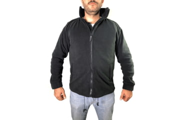 Image of FAB Defense Masada Fleece Concealed Body Armor Vest, Level IIIA, Black, Large, Masada-Fleece-IIIA L