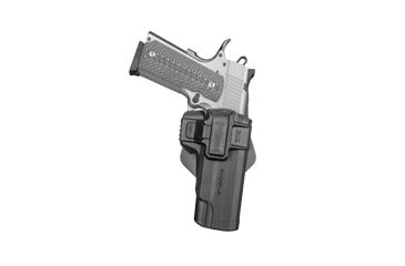 Image of FAB Defense Model M24 Kydex Holster for S&amp;W M&amp;P 9/40 Full Frame and Pro Models, Belt, Right Hand, Black, SC-24BMPB