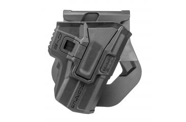Image of FAB Defense Model M24 Kydex Holster for S&amp;W M&amp;P 9/40 Full Frame and Pro Models, Paddle, Right Hand, Black, SC-24PMPB