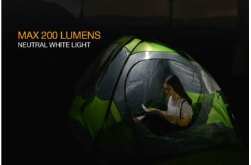Image of Fenix CL09 Lantern w/ Battery, 200 Lumens, Black CL09RBBK