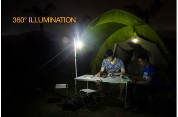 Image of Fenix CL09 Lantern w/ Battery, 200 Lumens, Black CL09RBBK
