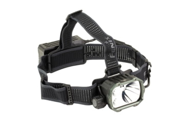 Image of Fenix HP35R Professional, Headlamp, White LED, 4,000 Lumens, Matte Finish, Black, Includes Headband and Rechargeable 10,000mAh Battery Pack