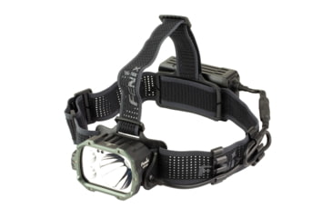 Image of Fenix HP35R Professional, Headlamp, White LED, 4,000 Lumens, Matte Finish, Black, Includes Headband and Rechargeable 10,000mAh Battery Pack