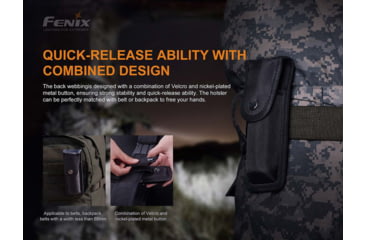 Image of Fenix Lighting ALP-10L Flashlight Holster