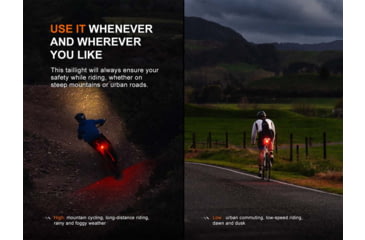 Image of Fenix Lighting BC06R Lithium Ion 90 Lumens Bike Lights