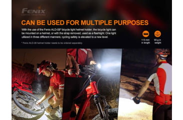 Image of Fenix Lighting BC26R Lithium Ion 1600 Lumens Bike Lights