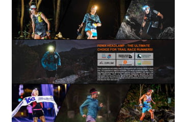 Image of Fenix Lighting HL18R-T V2.0 Lithium Ion 800 Lumens Luminus SST25 white LED, SST20 CRI80 LED, 2835 LED Headlamp, Black, HL18RTV2BK