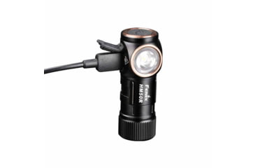 Image of Fenix Lighting HM50R V2.0 Lithium Ion 700 Lumens Cree XP-G3 S4 LED Headlamp, Black, HM50V2BK