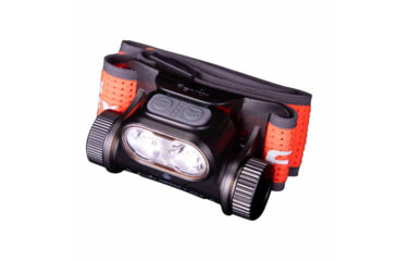 Image of Fenix Lighting HM65R-T V2.0 Lithium Ion 1600 Lumens Luminus SST40 LED, Luminus SST20 LED Headlamp, Black, HM65RTV2BK